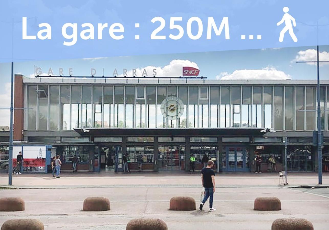 L'Appart Caroline - Proche Du Beffroi Arras Exteriör bild